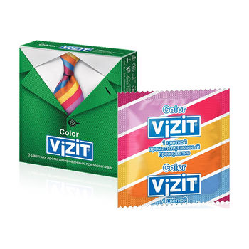 cumpără Prezervative Vizit N3 Color (colorate-aromatizate) în Chișinău 