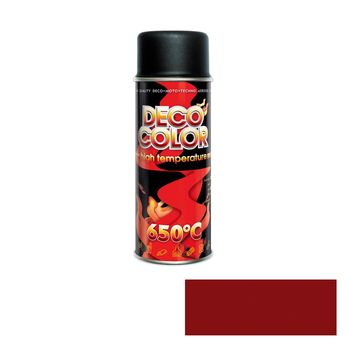 cumpără Smalt-Spray rezistent la temperaturi inalte DECO COLOR 400 ml (rosu) în Chișinău 