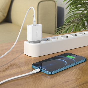 Зарядное устройство Borofone BA57A  port PD20W 