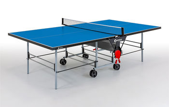 Теннисный стол с сеткой 5 мм Sponeta Outdoor 3-47e blue (3649) 
