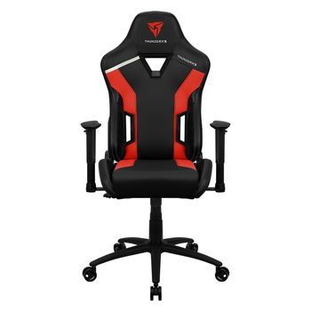 Gaming Chair ThunderX3 TC3 Black/Ember Red, User max load up to 150kg / height 165-185cm 