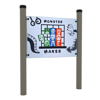 Panou interactiv  "Puzzle Monster" 