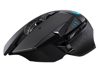 Wireless Gaming Mouse Logitech G502, Optical 100-25600 dpi 11 buttons, RGB, Adjj. Weight, Black USB 