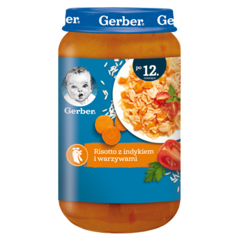 cumpără Piure Gerber Junior Risotto cu curcan și legume (12+ luni) 250 gr. în Chișinău 