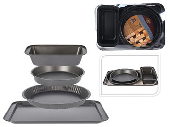 Set forme pentru copt Cucina 4buc antiaderente 