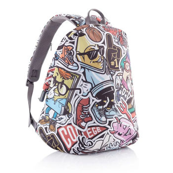 Backpack Bobby Soft Art, anti-theft, P705.867 for Laptop 15.6" & City Bags, Grafitti Blue 