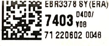 Placa Electronica LG 12V EBR33787403 