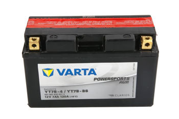 Стартерная аккумуляторная батарея YT7B-BS VARTA FUN 