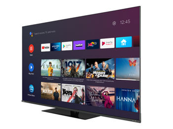 65" LED SMART TV TOSHIBA 65QA7D63DG, QLED 3840x2160, Android TV, Black 