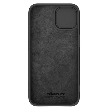 Nillkin Apple iPhone 15 Plus, CamShield Silky Silicone Case, Elegant Black 