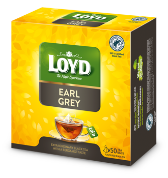 купить LOYD Earl Grey, чай черный, 50 пак в Кишинёве 