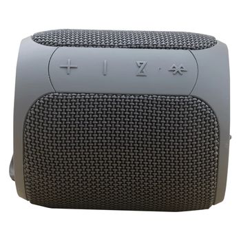 Portable Speaker X-music Mini Q08S, Grey, waterproof IP67, TWS, 2500mAh, 16W, AUX, Type-C 