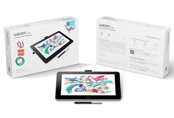 Interactive Pen Display Wacom One 13" FHD DTC133W0B 