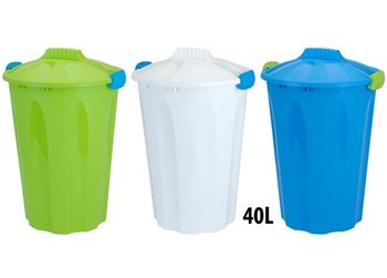 Cos pentru gunoi 40l, H60cm, D40cm 