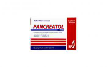 PANCREATOL - Панкреатин 1000ЕД N50 (Balkan) 