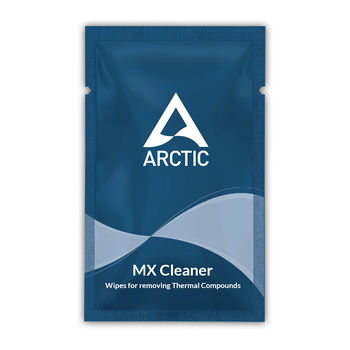 Салфетки для удаления термопасты Arctic MX Cleaner, Wipes for removing Thermal Compounds (Box of 40 Pieces), ACTCP00033A