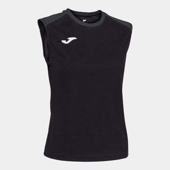 Женская футболка JOMA - ECO CHAMPIONSHIP NEGRO ANTRACITA XL 