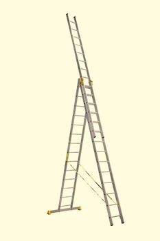 купить Трехсекционная лестница (3x14ст) P3 9314 в Кишинёве 