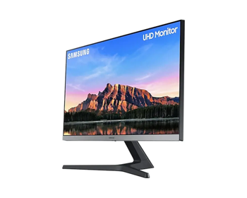 28" Monitor Samsung U28R550UQ, IPS 3840x2160 4K-UHD, Black/Grey 