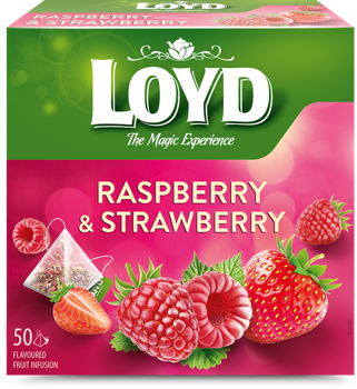 LOYD Raspberry & Strawberry, 50 пак 