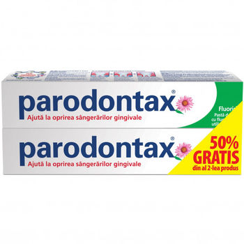 cumpără Parodontax Pastă de dinți Fluoride, 2 x 75 ml în Chișinău 