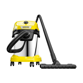 Пылесос Karcher WD 3 P V-17/4/20, Желтый | Черный 