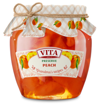 Dulceata de Piersic Vita 580 ml 