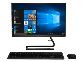 купить Lenovo AIO IdeaCentre A340-22IGM Black (21.5" FHD IPS Celeron J4025 2.0- 2.9GHz, 4GB, 128GB, No OS) в Кишинёве 