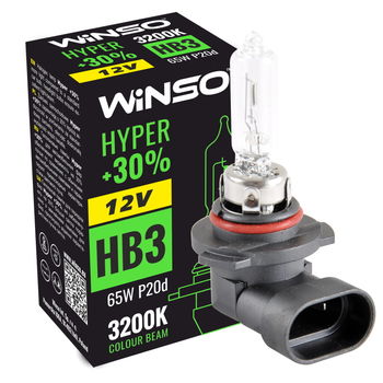 Lampa Winso HB3 12V 65W P20d HYPER +30% 712500 