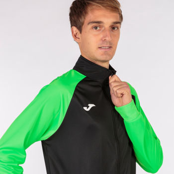 Спортивный детский костюм JOMA - ACADEMY IV Черно Зеленый 