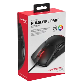 Gaming Mouse HyperX Pulsefire Raid, Negru 