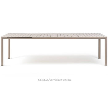 Masa extensibila Nardi Tevere 210 Extensible vern. corda vern. corda 49669.24.000 (Masa extensibila pentru gradina exterior terasa)