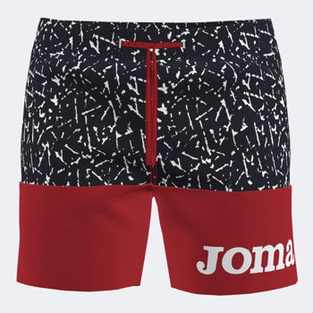 FINAL SALE - Шорты для плавания JOMA -  PINTS SWIM SHORTS NAVY RED 