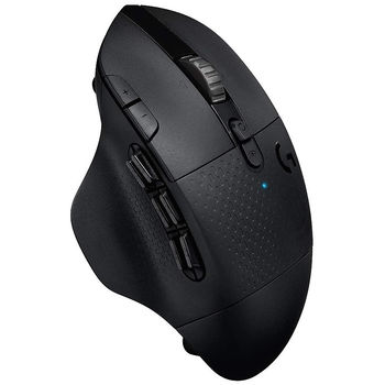 Мышь беспроводная Logitech G604 Lightspeed HERO Wireless Gaming Mouse, Sensor HERO 16K, , Resolution:100–16,000 dpi, Connection: Wired/Wireless, 910-005649 (mouse/мышь)