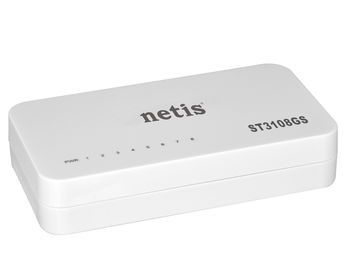 купить NETIS ST3108GS 8-портовый гигабитный Ethernet-коммутатор в Кишинёве 
