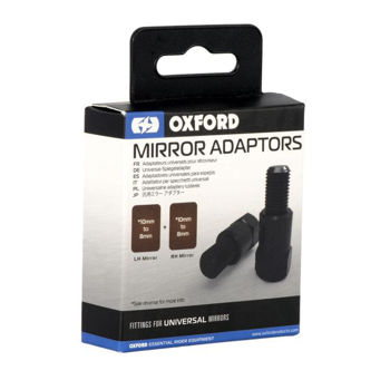 Adaptor oglindă (set, direcție: pe partea dreaptă, trecere de la filet de 8 mm la 10 mm) 