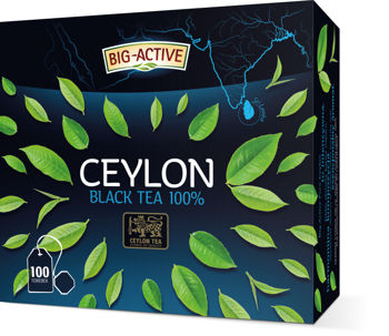купить Чай черный  Big Active Pure Ceylon, 100 шт в Кишинёве 