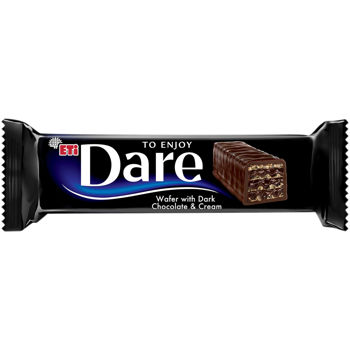 ETI Dare Dark Wafers, вафли с темным шоколадом, 50г 