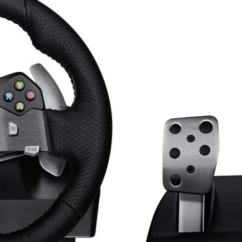 Игровой руль Logitech Driving Force Racing G920, Чёрный 