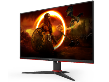 27.0" Игровой Mонитор AOC 27G2SPAE/BK, IPS 1920x1080 FHD, Black/Red 