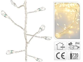 Luminite de Craciun "Dense" 720LED alb-cald, 7.2m fir transparent 