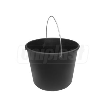 купить Ведро строительное 12 л (черное) пластиковое PM 936012 в Кишинёве 