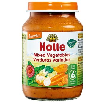 Piure amestec de legume Holle (6 luni+), 190g 