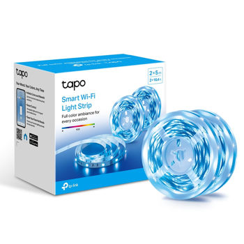 TP-LINK "Tapo L900-5", Smart Wi-Fi LED Dimmable Strip, Multicolor, 5 Meters, 2100lm 