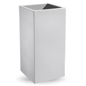 Кашпо ваза уличная LYXO COSMOS high square cache-pot BIANCO H 85cm x L 40cm max 17kg CH320-H00Q85-120 (Кашпо ваза уличная)