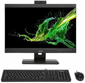 All-in-One PC 23.8" Acer Veriton Z4880G / Intel Core i5 / 8GB / 256GB SSD / Win10Pro / Black 