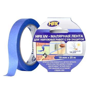 HPX-UV Лента малярная УФ-стабильная + 60 С 