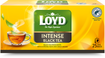 LOYD Black Intense, Чай черный, 25 пак. 