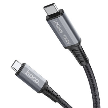 Hoco US01 USB3.1 GEN2 10Gbps 100W super-speed HD data transmission and charging cable(L=1.2m) 