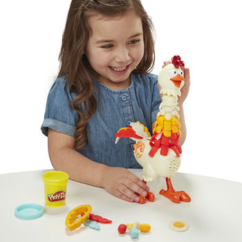 купить Hasbro Play-Doh Set Курочка - чудо в перьях в Кишинёве 